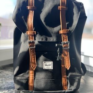 Herschel Supply Co Black Retreat Backpack